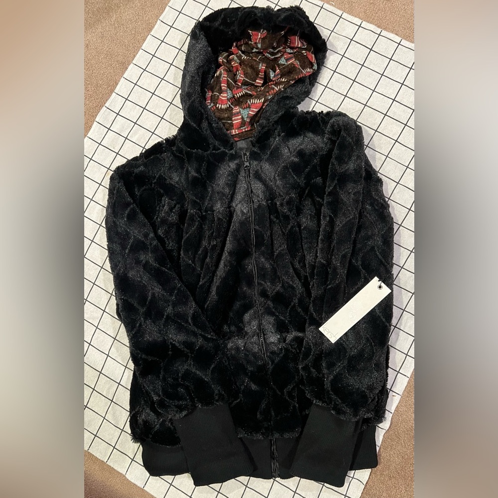 Kersh fake fur jacket